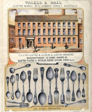 Vintage Walker & Hall advertisement