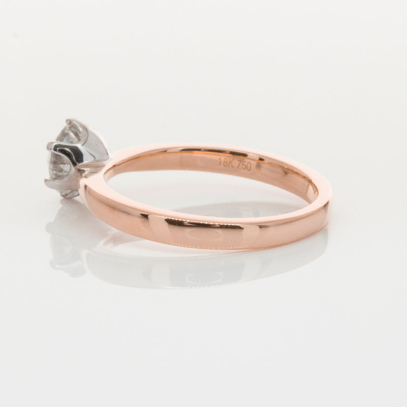 18ct Rose Gold 1.00ct Diamond Nova Ring-Ring-Walker & Hall