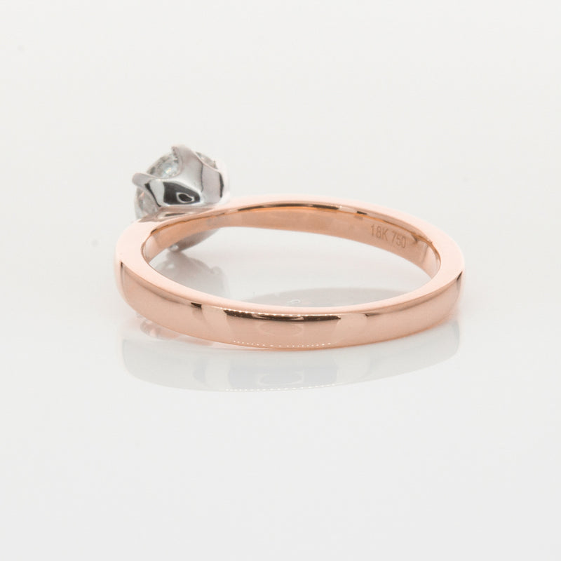 18ct Rose Gold 1.00ct Diamond Nova Ring-Ring-Walker & Hall
