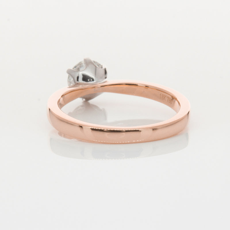 18ct Rose Gold 1.00ct Diamond Nova Ring-Ring-Walker & Hall