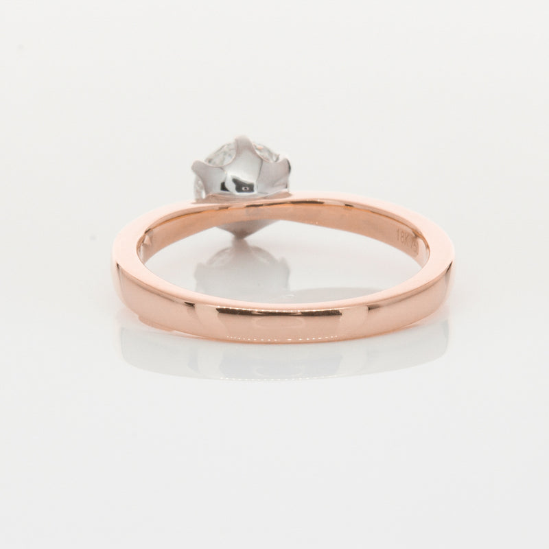 18ct Rose Gold 1.00ct Diamond Nova Ring-Ring-Walker & Hall