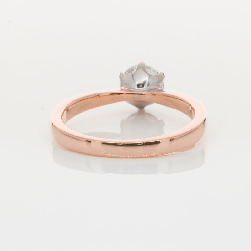 18ct Rose Gold 1.00ct Diamond Nova Ring-Ring-Walker & Hall