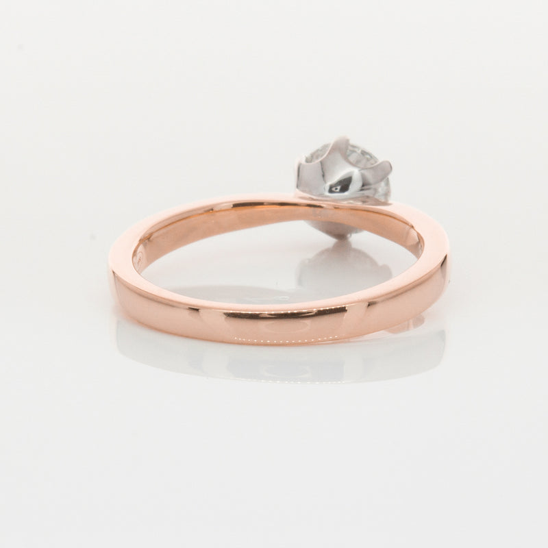 18ct Rose Gold 1.00ct Diamond Nova Ring-Ring-Walker & Hall