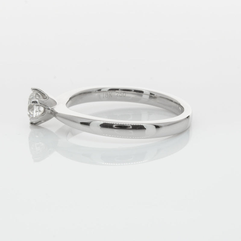 18ct White Gold .53ct Diamond Nova Ring-Ring-Walker & Hall