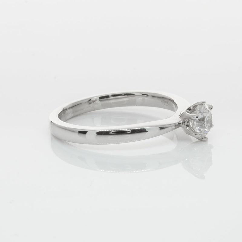 18ct White Gold .50ct Diamond Nova Ring-Ring-Walker & Hall