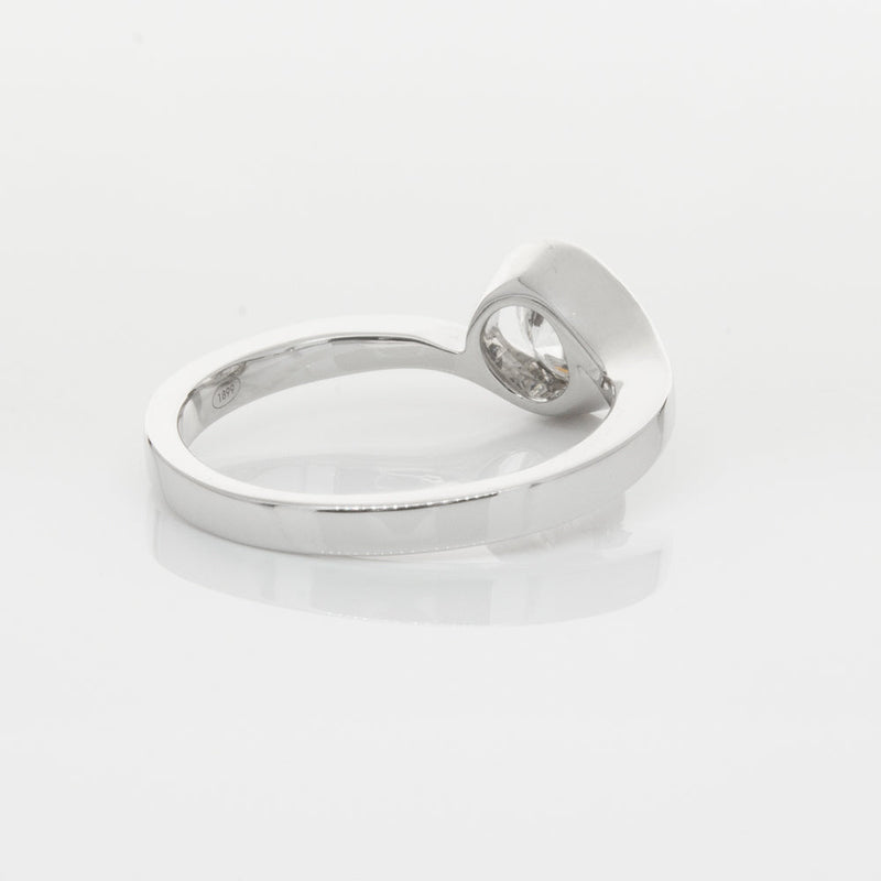 18ct White Gold .70ct Diamond Embrace Ring-Ring-Walker & Hall