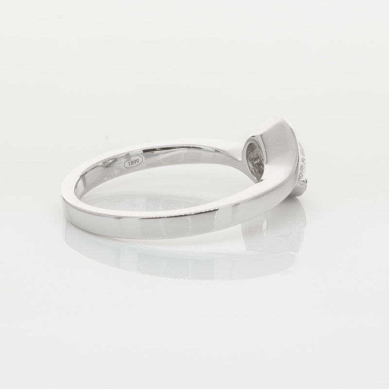 18ct White Gold .70ct Diamond Embrace Ring-Ring-Walker & Hall