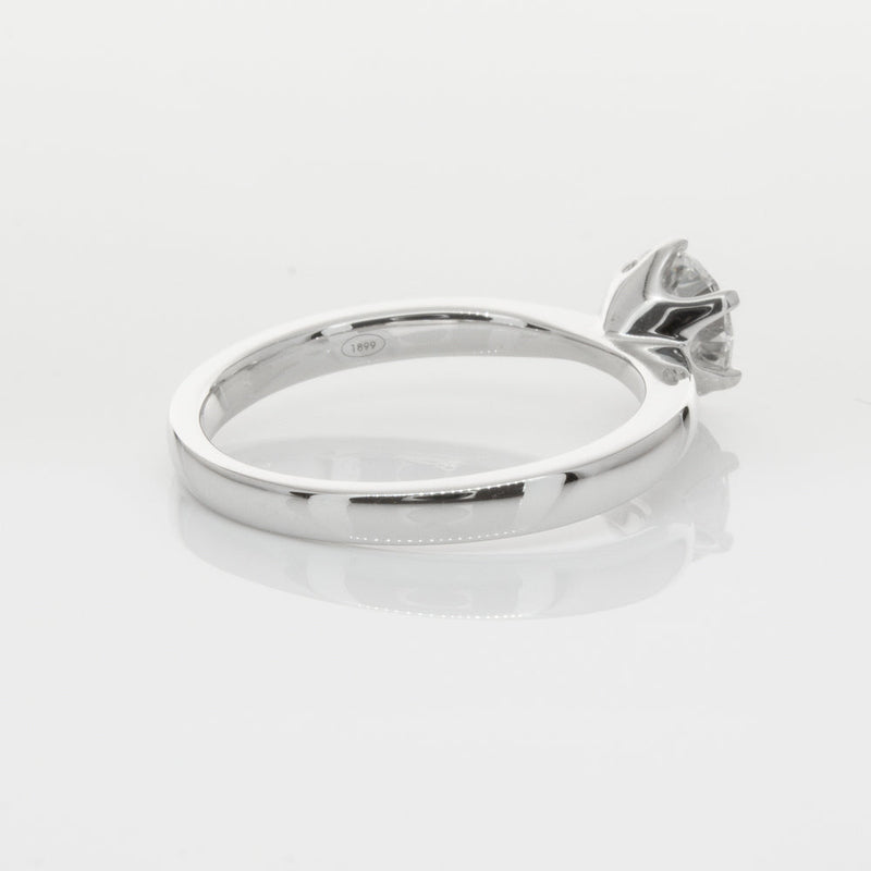 18ct White Gold 1.01ct Diamond Nova Ring-Ring-Walker & Hall