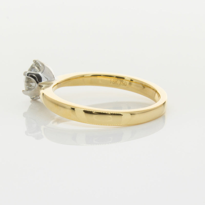 18ct Yellow Gold 1.00ct Diamond Nova Ring-Ring-Walker & Hall