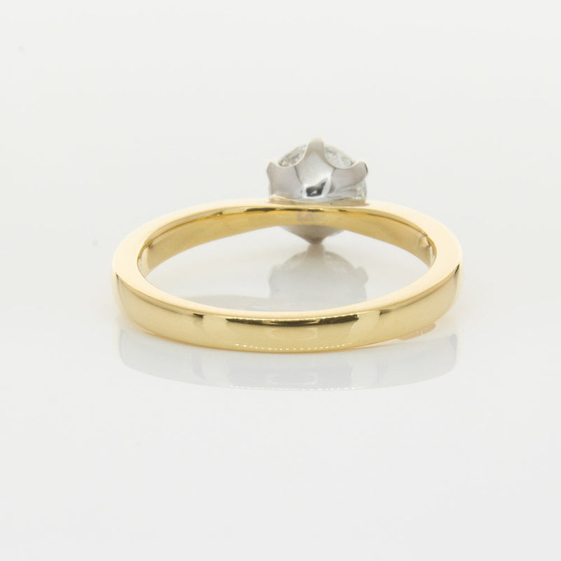 18ct Yellow Gold 1.00ct Diamond Nova Ring-Ring-Walker & Hall