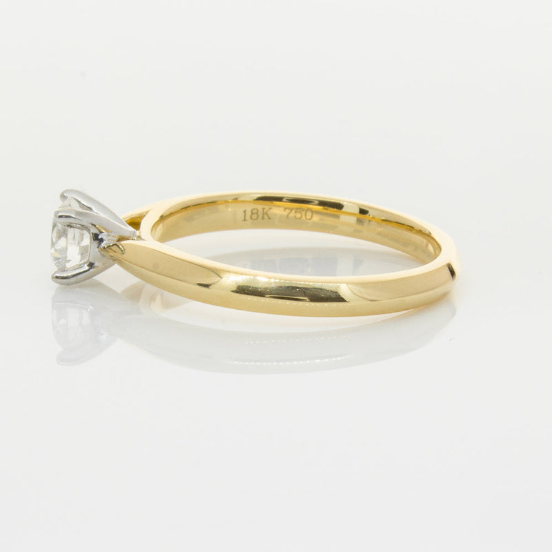 18ct Yellow Gold .46ct Diamond Venetian Ring-Ring-Walker & Hall