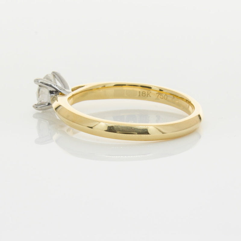 18ct Yellow Gold .46ct Diamond Venetian Ring-Ring-Walker & Hall