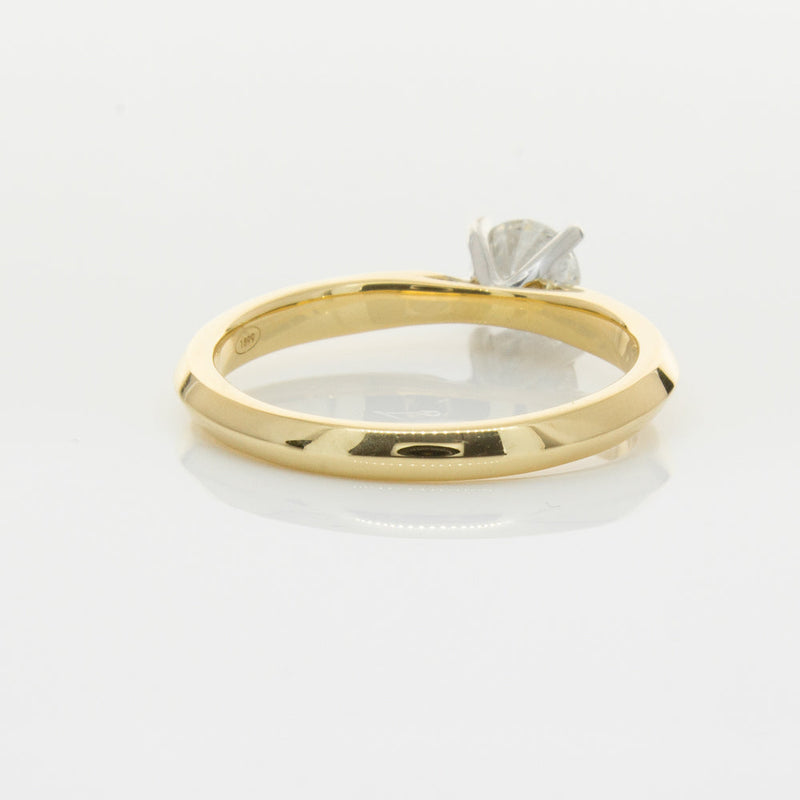 18ct Yellow Gold .50ct Diamond Venetian Ring-Ring-Walker & Hall