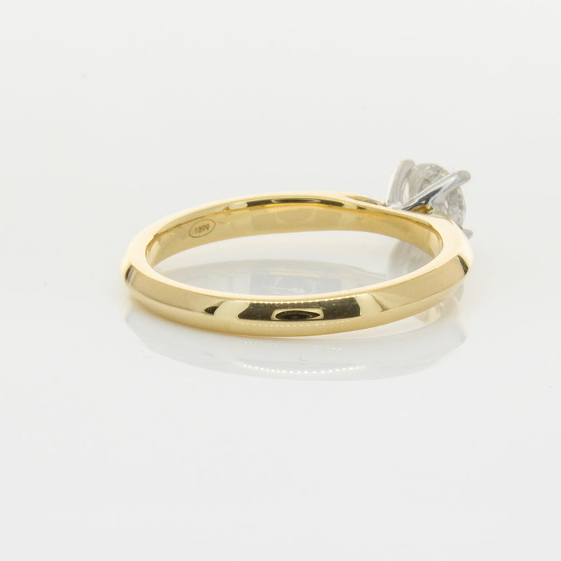 18ct Yellow Gold .50ct Diamond Venetian Ring-Ring-Walker & Hall