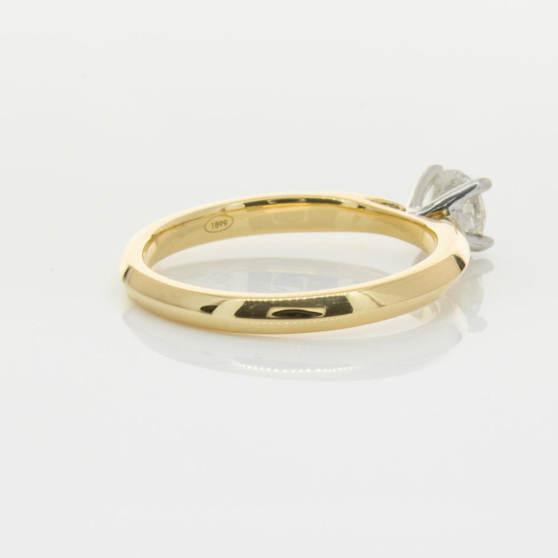 18ct Yellow Gold .46ct Diamond Venetian Ring-Ring-Walker & Hall