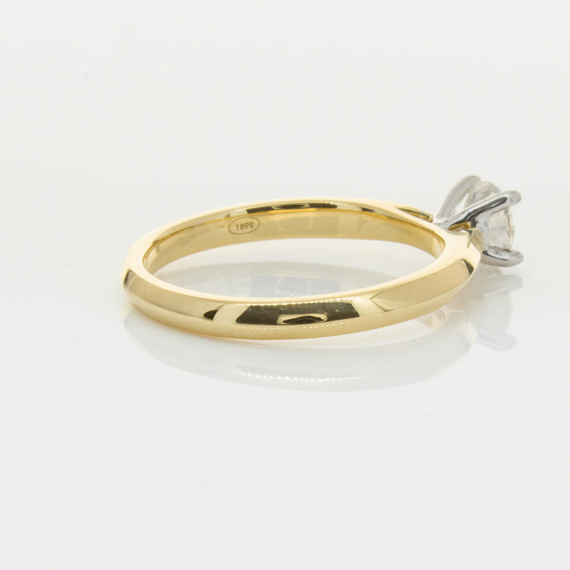 18ct Yellow Gold .46ct Diamond Venetian Ring-Ring-Walker & Hall