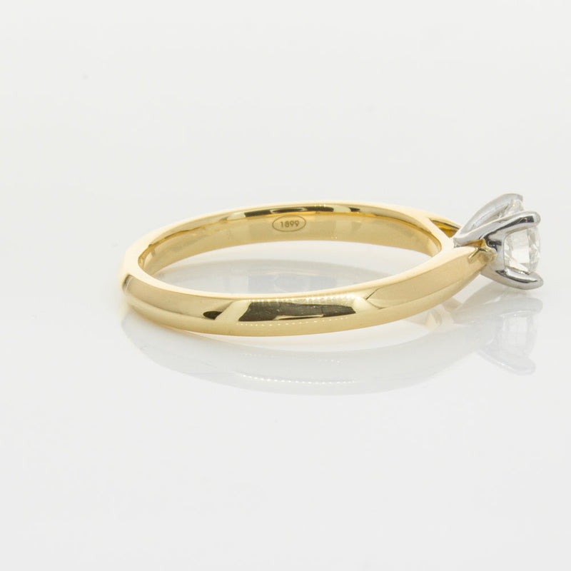 18ct Yellow Gold .46ct Diamond Venetian Ring-Ring-Walker & Hall