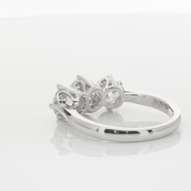 18ct White Gold 2.11ct Diamond Coronado Ring-Ring-Walker & Hall