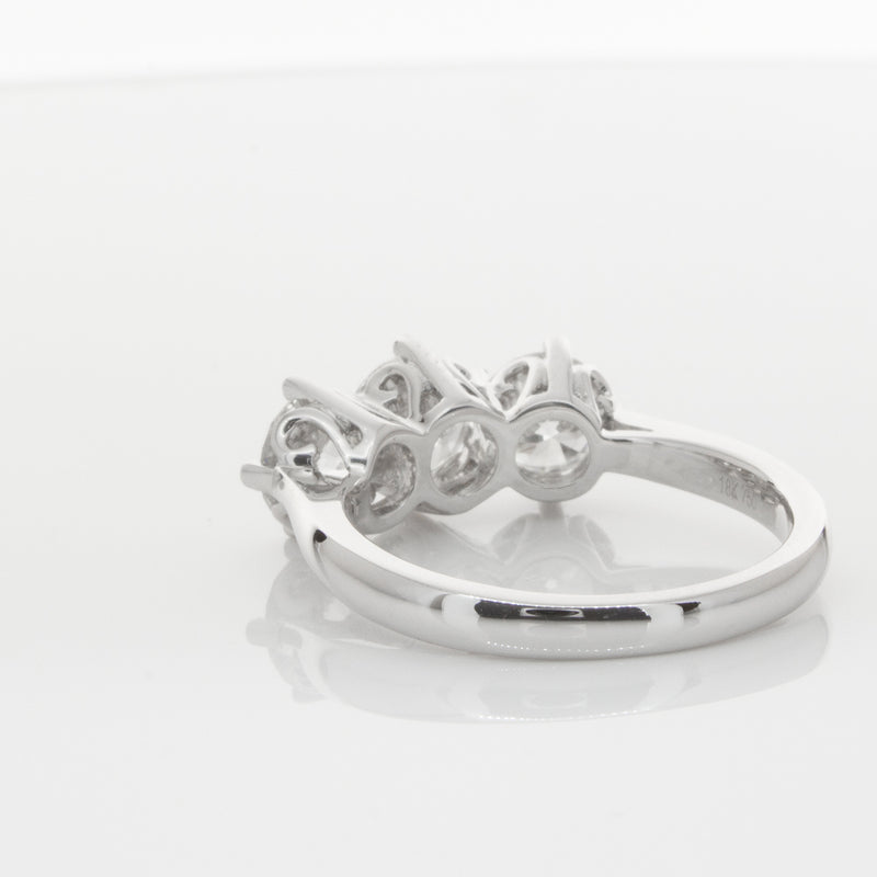 18ct White Gold 2.11ct Diamond Coronado Ring-Ring-Walker & Hall