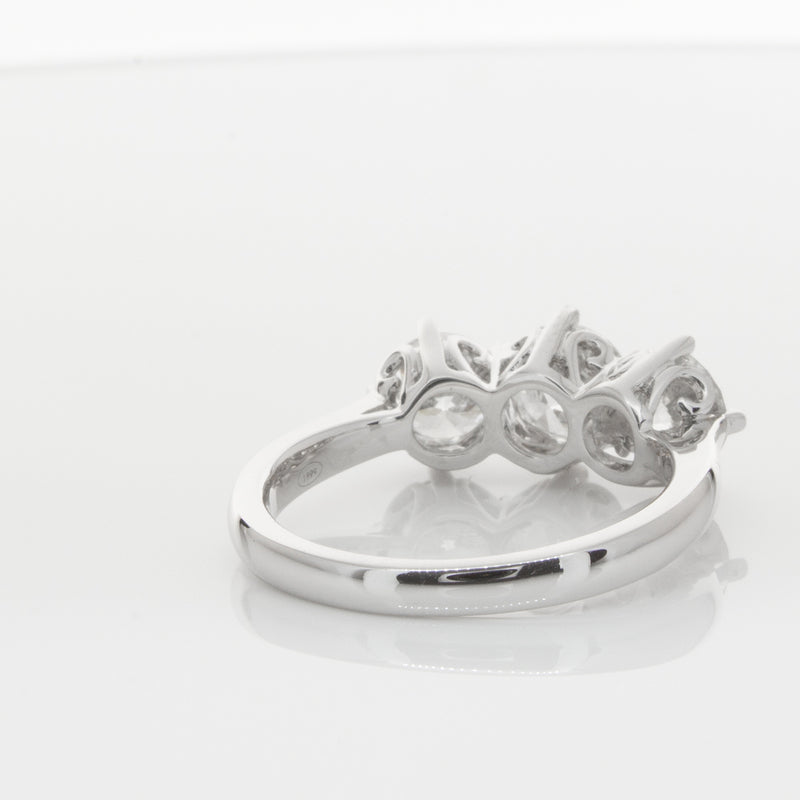 18ct White Gold 2.11ct Diamond Coronado Ring-Ring-Walker & Hall