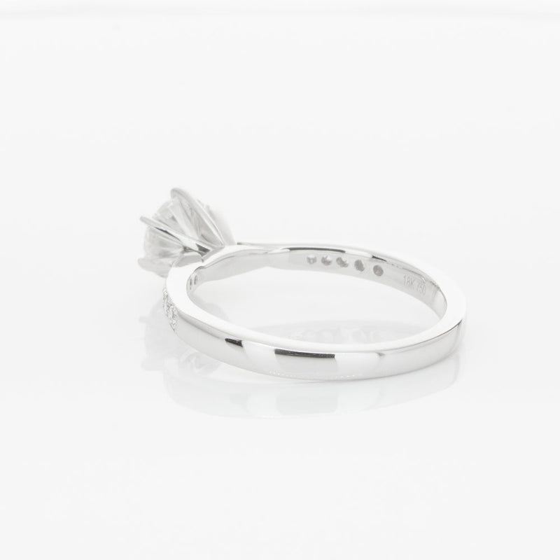 18ct White Gold 1.00ct Diamond Zenith Ring-Ring-Walker & Hall