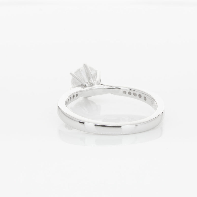 18ct White Gold 1.00ct Diamond Zenith Ring-Ring-Walker & Hall