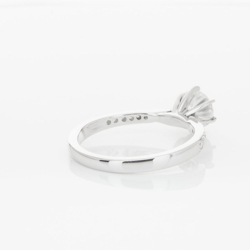 18ct White Gold 1.00ct Diamond Zenith Ring-Ring-Walker & Hall