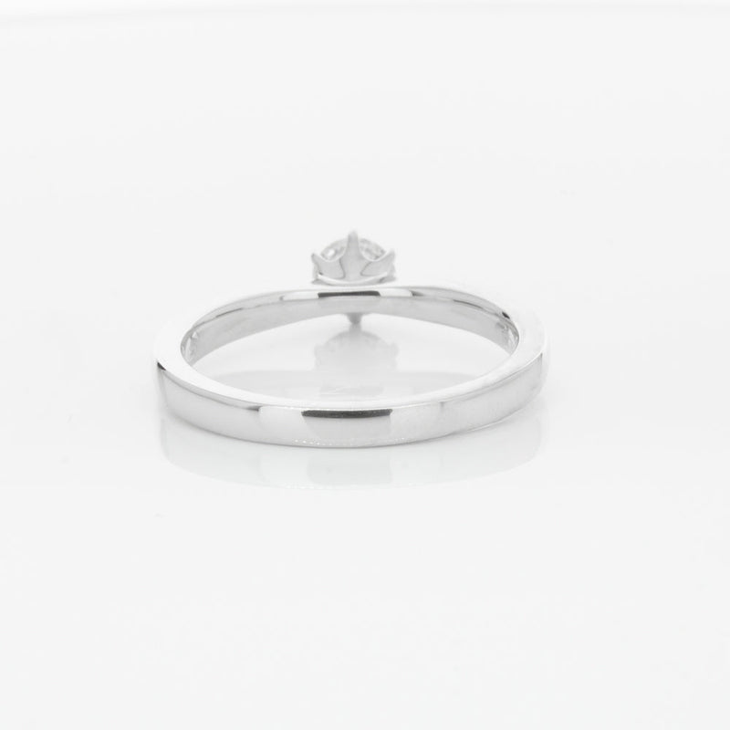 18ct White Gold .40ct Diamond Nova Ring-Ring-Walker & Hall