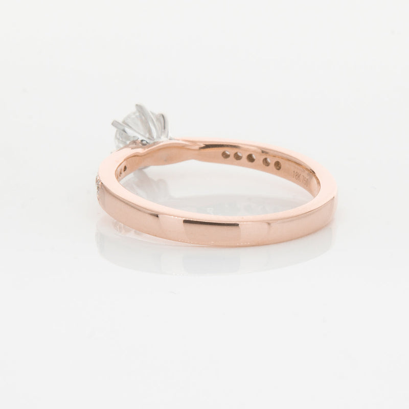 18ct Rose Gold .50ct Diamond Zenith Ring-Ring-Walker & Hall