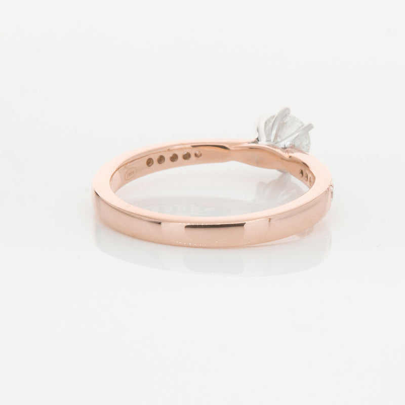 18ct Rose Gold .50ct Diamond Zenith Ring-Ring-Walker & Hall