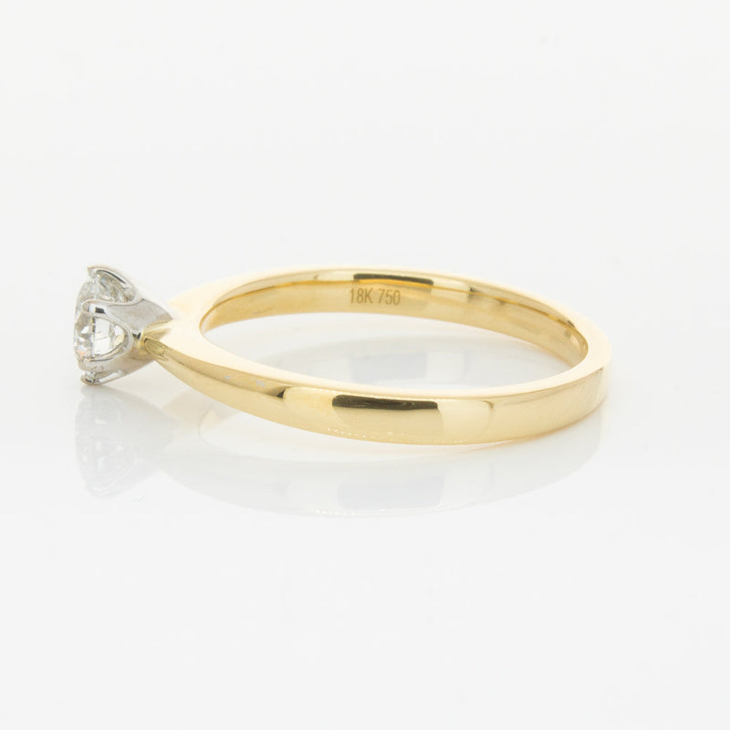 18ct Yellow Gold .51ct Diamond Nova Ring-Ring-Walker & Hall