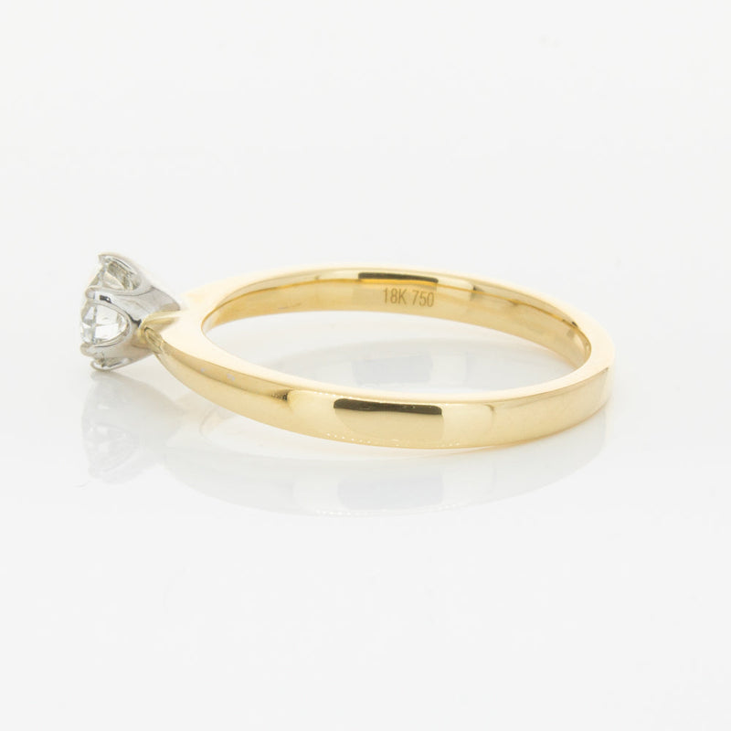 18ct Yellow Gold .51ct Diamond Nova Ring-Ring-Walker & Hall