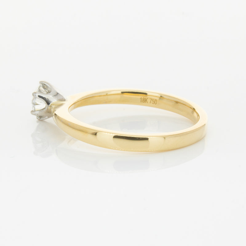 18ct Yellow Gold .50ct Diamond Nova Ring-Ring-Walker & Hall