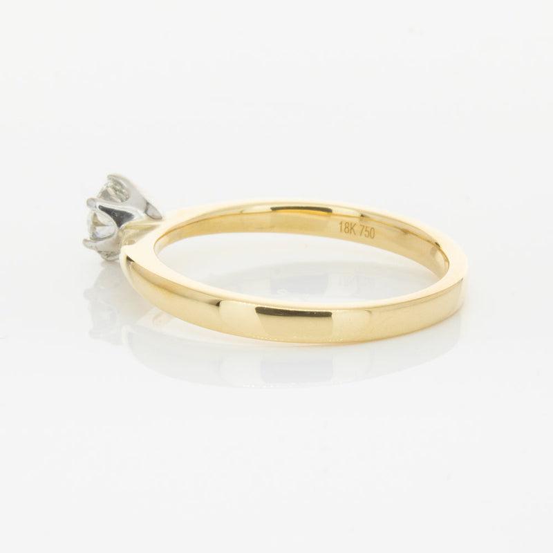18ct Yellow Gold .51ct Diamond Nova Ring-Ring-Walker & Hall