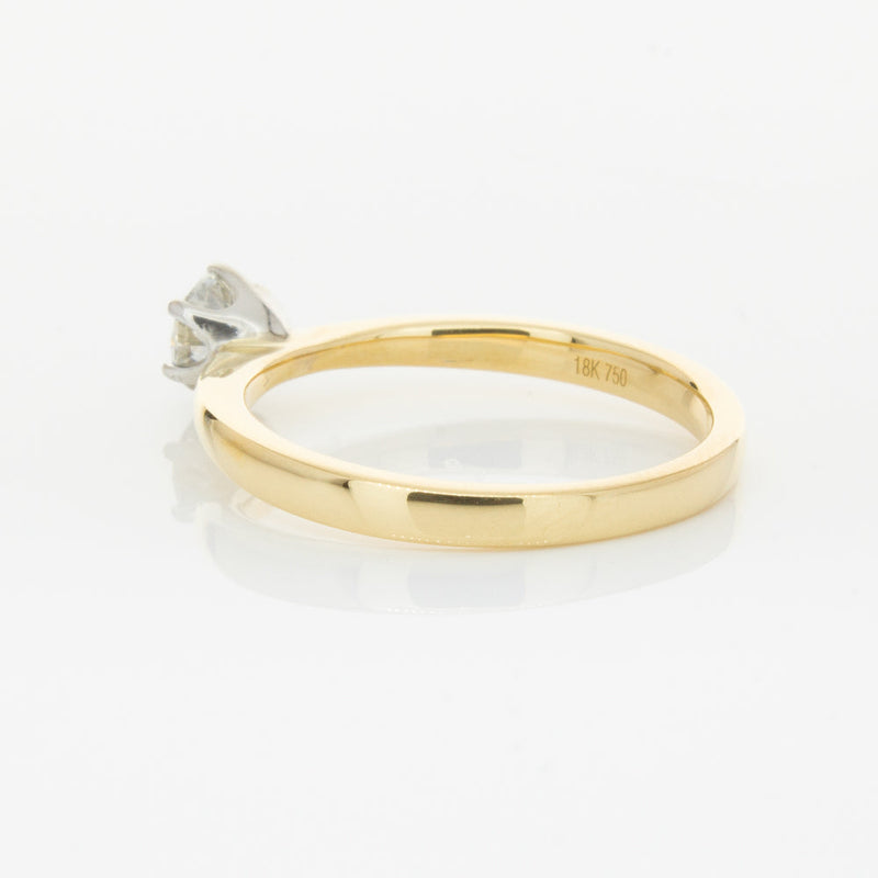 18ct Yellow Gold .51ct Diamond Nova Ring-Ring-Walker & Hall