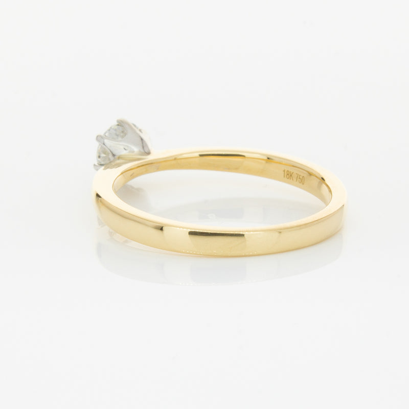 18ct Yellow Gold .50ct Diamond Nova Ring-Ring-Walker & Hall