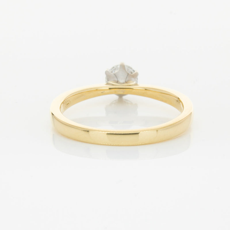 18ct Yellow Gold .51ct Diamond Nova Ring-Ring-Walker & Hall