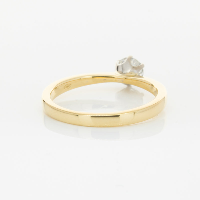 18ct Yellow Gold .50ct Diamond Nova Ring-Ring-Walker & Hall