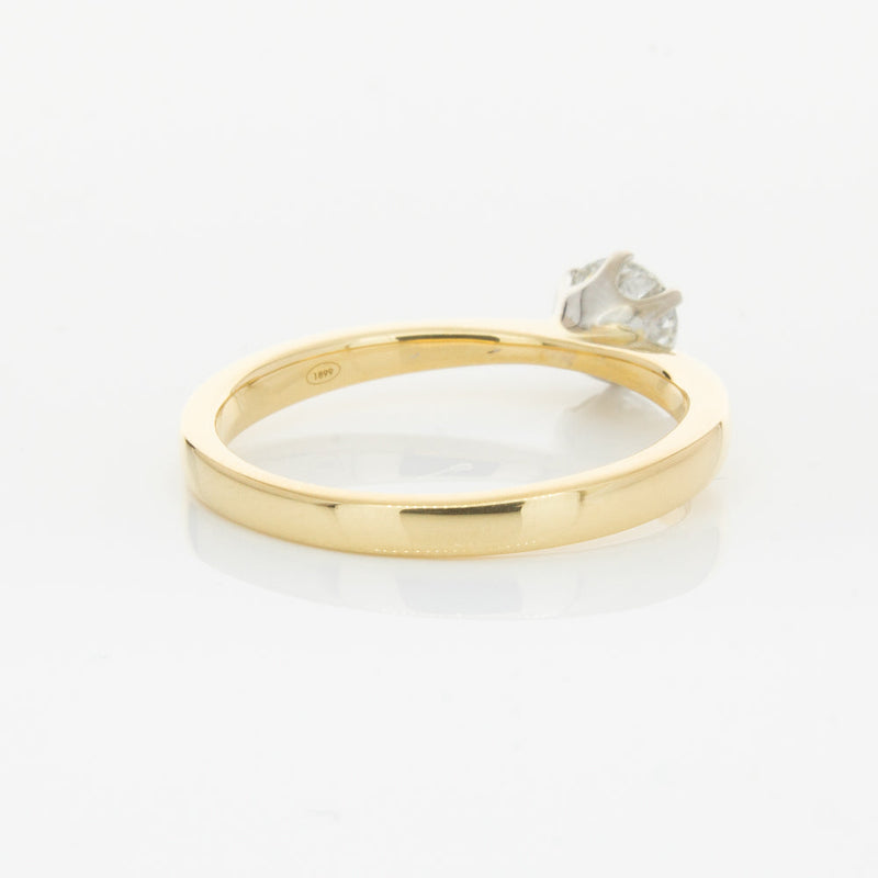 18ct Yellow Gold .51ct Diamond Nova Ring-Ring-Walker & Hall