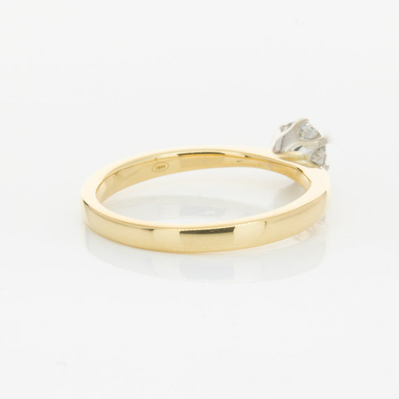 18ct Yellow Gold .51ct Diamond Nova Ring-Ring-Walker & Hall
