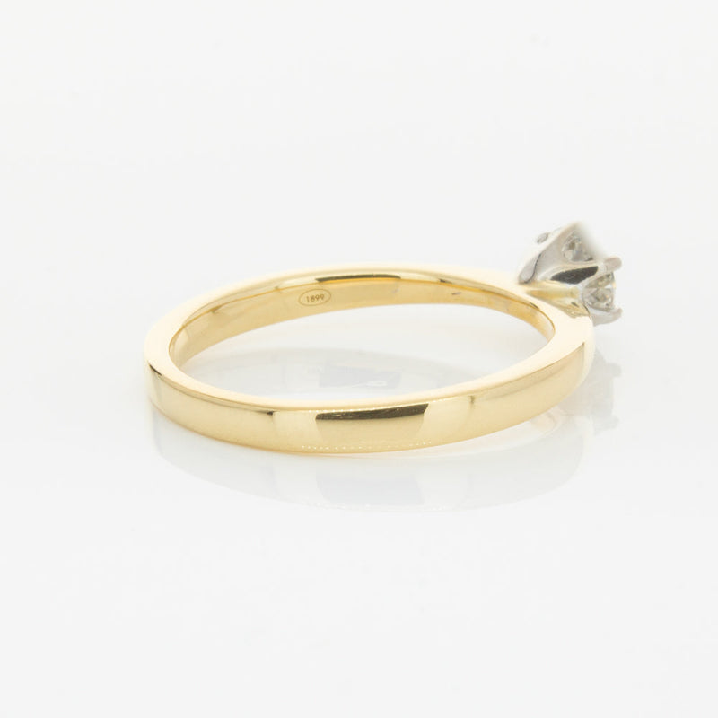 18ct Yellow Gold .51ct Diamond Nova Ring-Ring-Walker & Hall