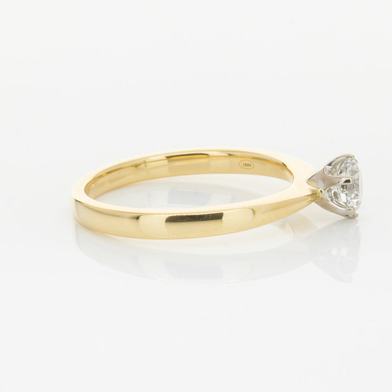 18ct Yellow Gold .51ct Diamond Nova Ring-Ring-Walker & Hall