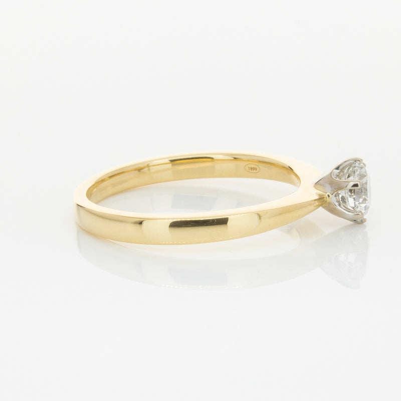 18ct Yellow Gold .50ct Diamond Nova Ring-Ring-Walker & Hall