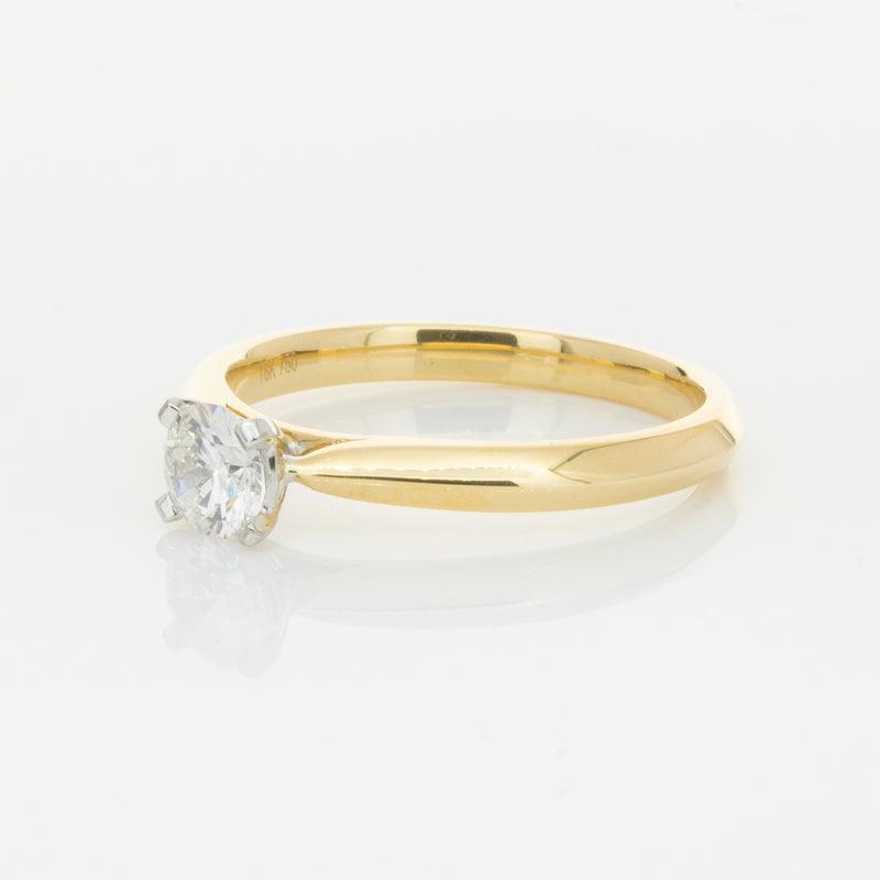 18ct Yellow Gold .40ct Diamond Venetian Ring-Ring-Walker & Hall