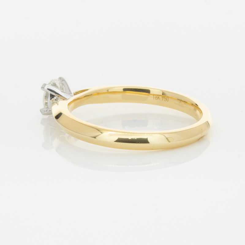 18ct Yellow Gold .40ct Diamond Venetian Ring-Ring-Walker & Hall