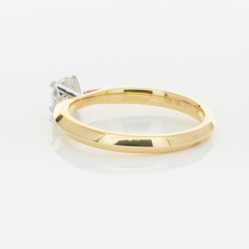 18ct Yellow Gold .40ct Diamond Venetian Ring-Ring-Walker & Hall