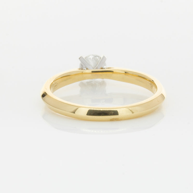 18ct Yellow Gold .40ct Diamond Venetian Ring-Ring-Walker & Hall