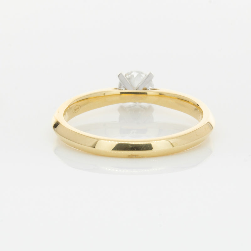 18ct Yellow Gold .40ct Diamond Venetian Ring-Ring-Walker & Hall