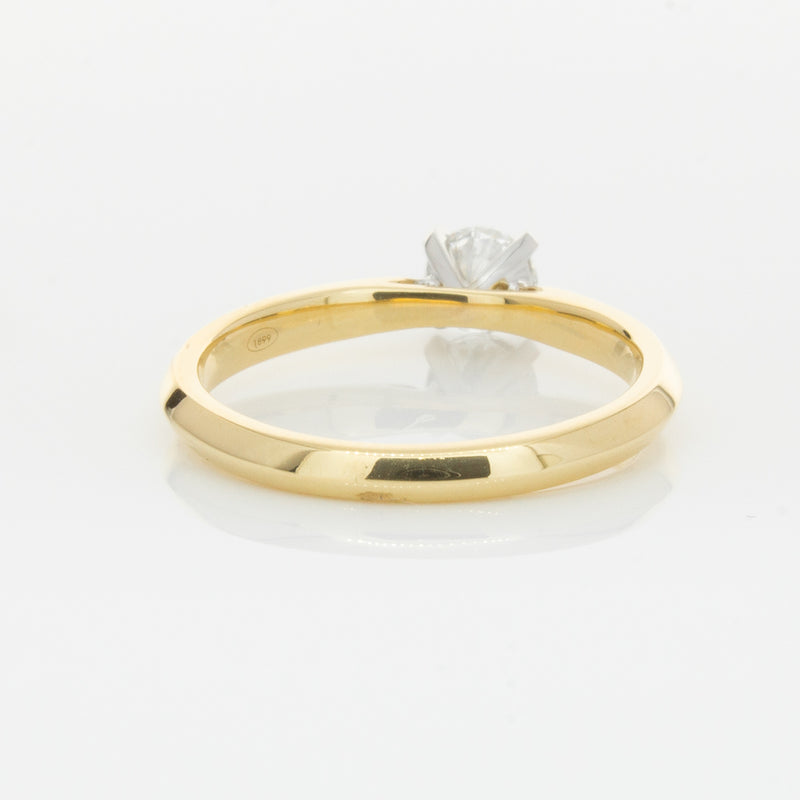 18ct Yellow Gold .40ct Diamond Venetian Ring-Ring-Walker & Hall