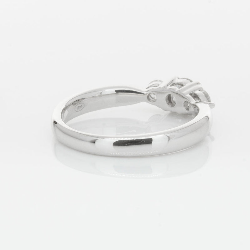 18ct White Gold .39ct Diamond Elysian Ring-Ring-Walker & Hall